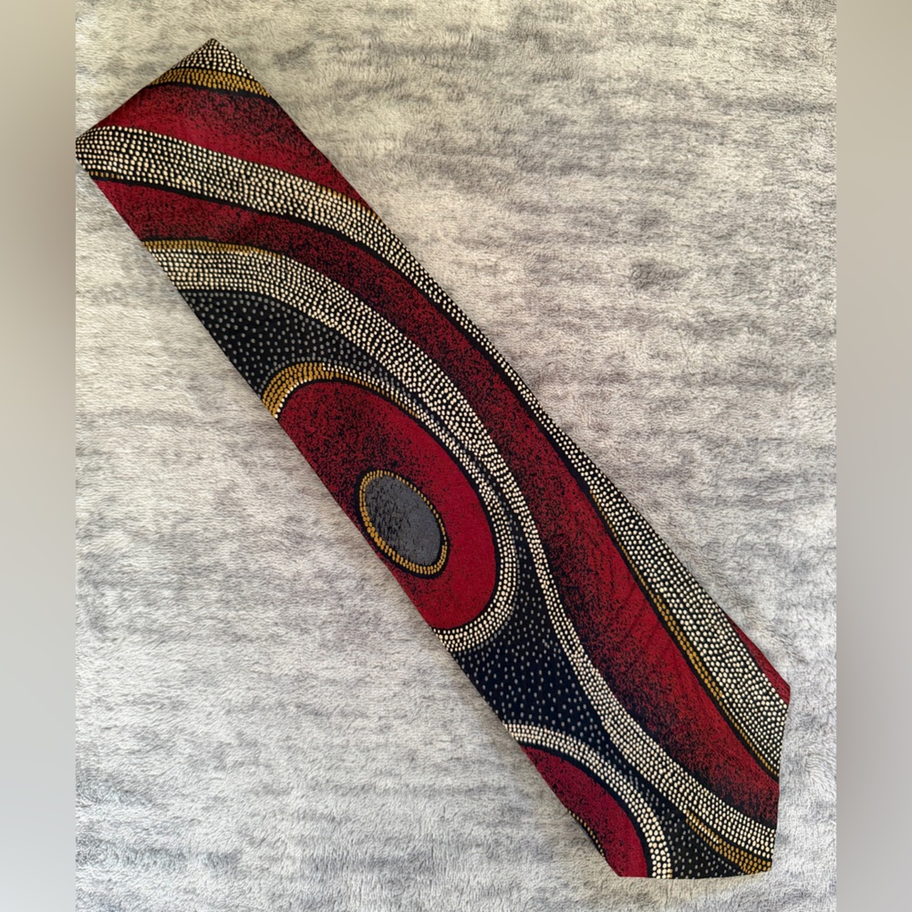 Zylos George Machado Men’s Abstract Design Tie